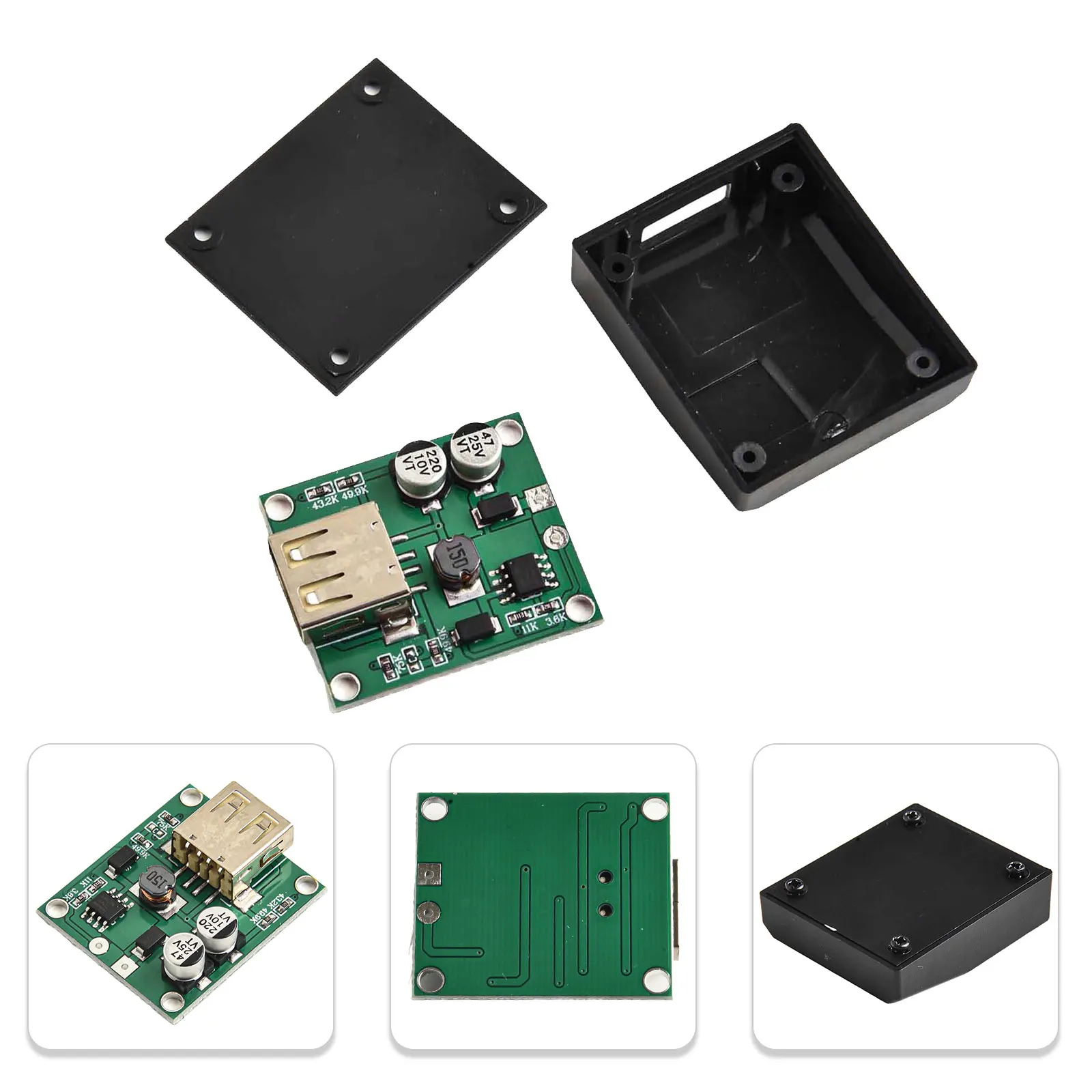 Солнечная панель Power Bank USB-контроллер напряжения зарядки 5 В, постоянный выход напряжения, совместимый со смартфонами, планшетами, камерой (art.: 3920d12de66f3) - 3920d12de66f3