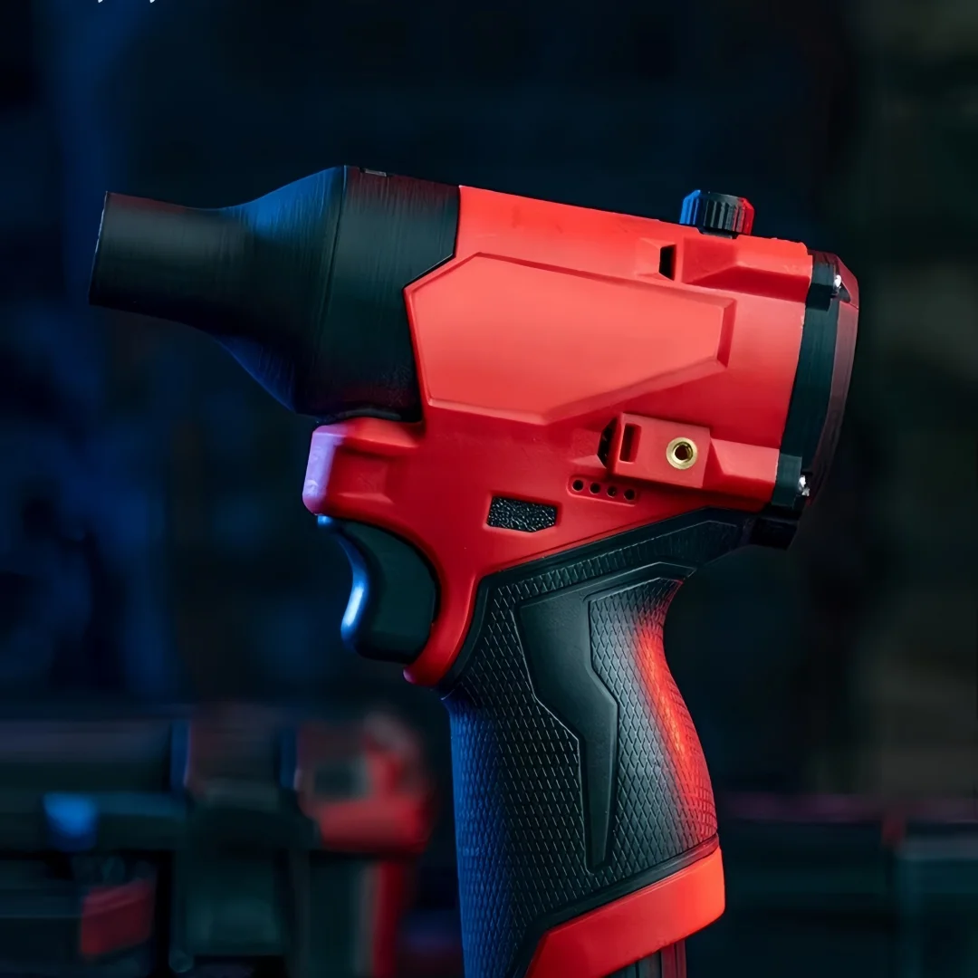 Фото Бесщеточный струйный вентилятор для аккумулятора Milwaukee M12, 140000 об/мин, регулятор жестокого турбовентилятора, электрическая воздушная тряпка №5