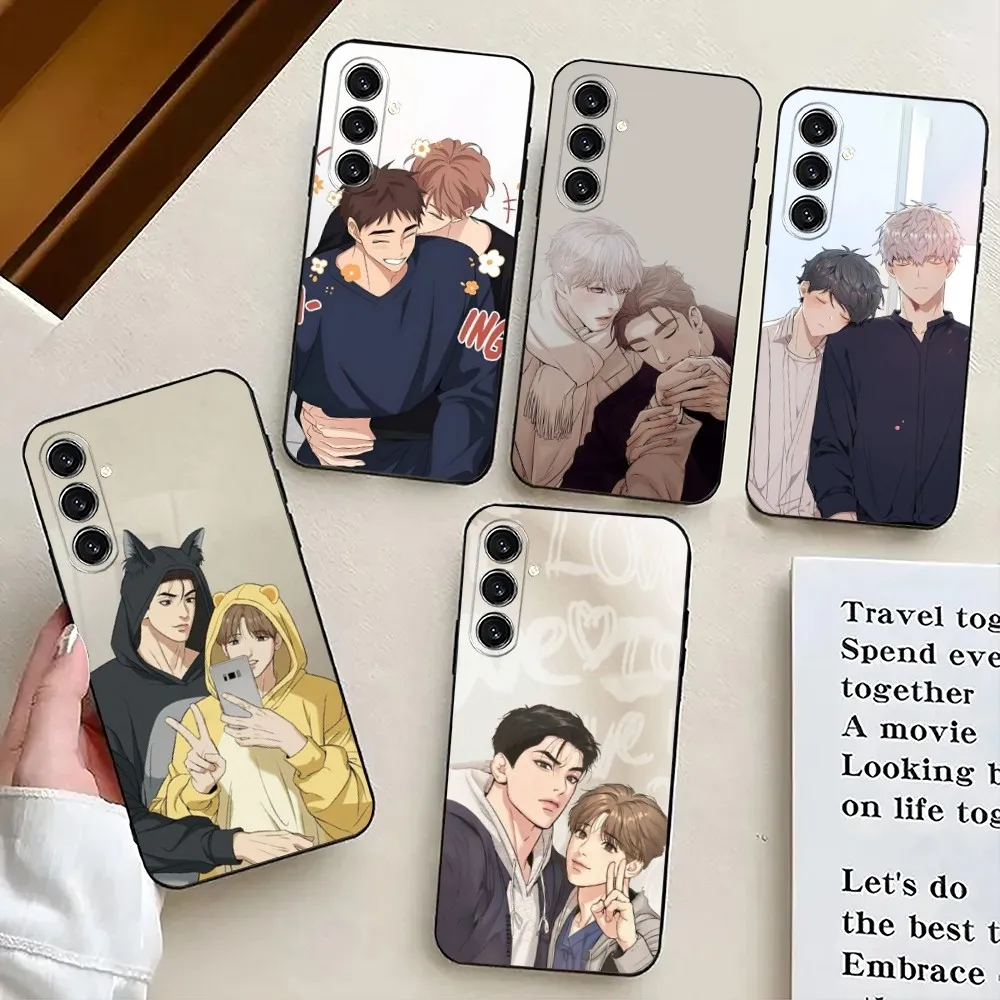 Чехол для телефона J-Jinx J-Jaekyung Kim Dan для Samsung S24,21,22,23,30,Ultra,S20,Plus,Fe,Lite,Note,10,9, блестящий черный мягкий чехол