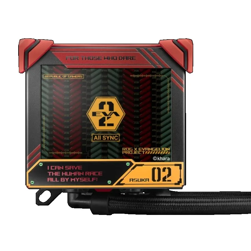 Новый кулер для воды ROG Dragon God III 360 ARGB EVA 02, ограниченная серия для игрового компьютера, жидкий кулер для процессора Rog Dragon God 3 360