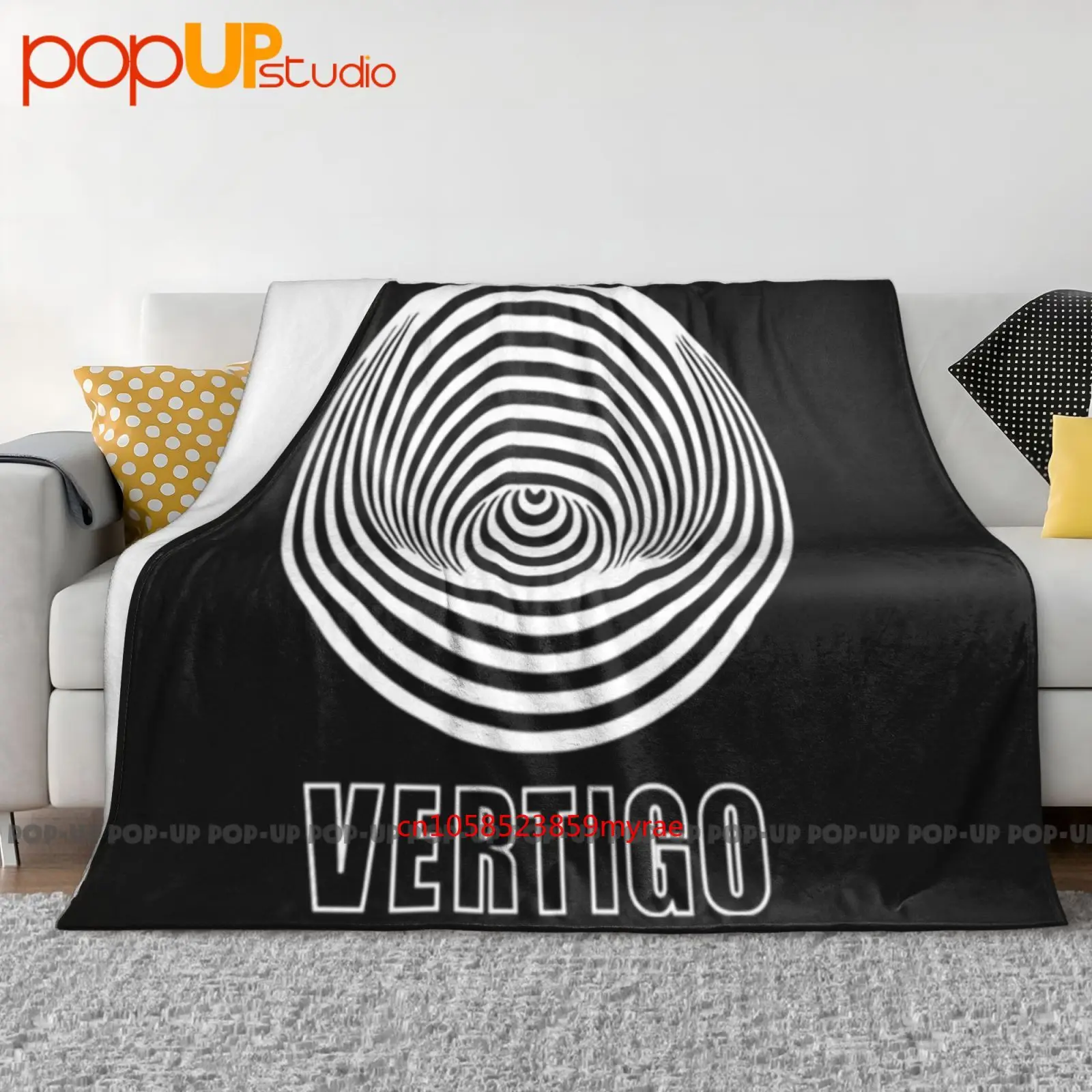 Vertigo Swirl Различные S Col (Record Label Collecting Lp) Ультра-мягкое одеяло, зимнее покрывало для дивана, покрывала на кровать