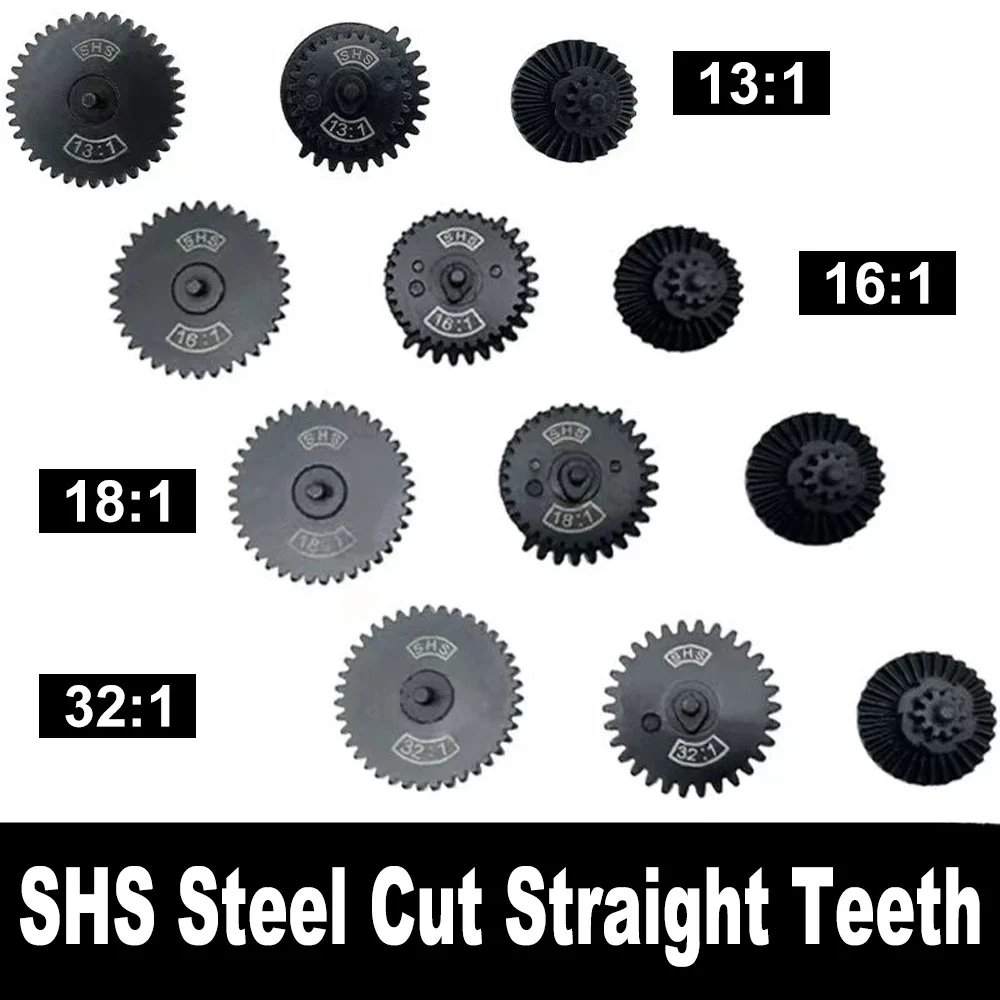 Фото SHS Set gigi taktis asli CNC, сеничные вращающиеся гигиены kecepatan tinggi torsi pemerkuat potongan baja для Ver.2 / 3 AEG EBB коробка передач №3