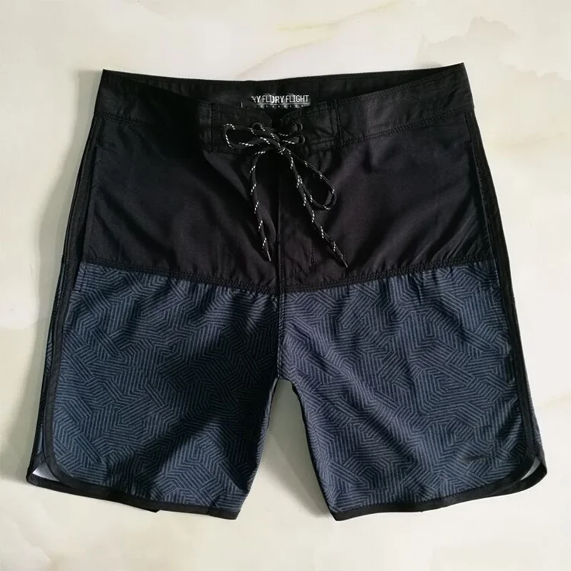 Классические мужские шорты для серфинга Q Brand Bermuda Водонепроницаемые 4-сторонние эластичные пляжные брюки для серфинга Быстросохнущие спа Resort de bain homme Плавки