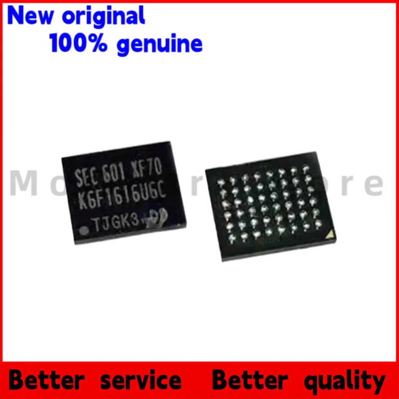 1 шт./100% новый K6F1616U6C-XF70 K6F1616U6C Черный пластиковый корпус