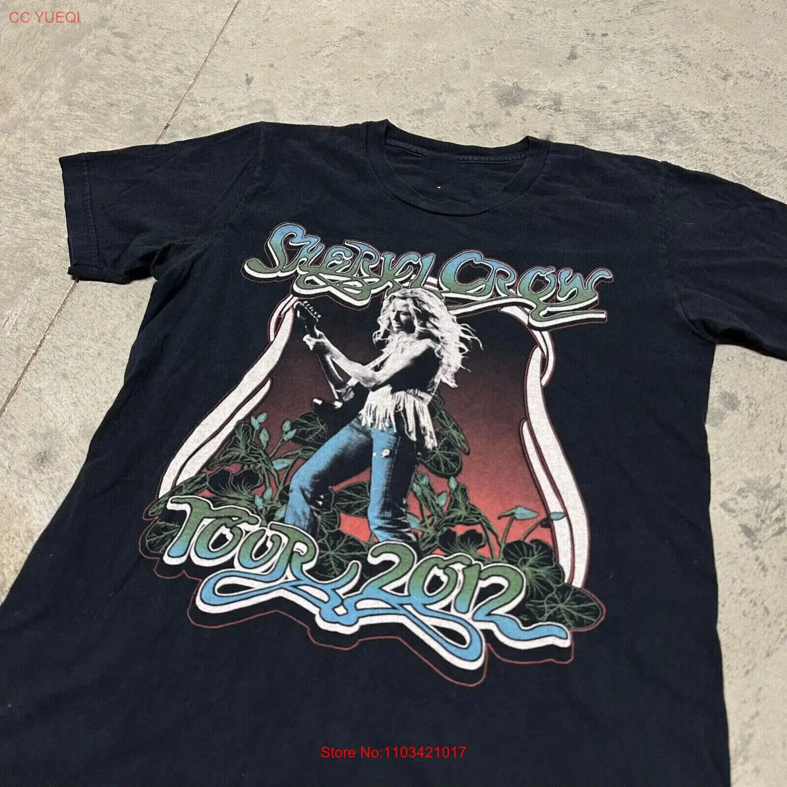 Футболка Sheryl Crow Tour из 2012 хлопка унисекс, все размеры от S до 5XL, NA1474.webp