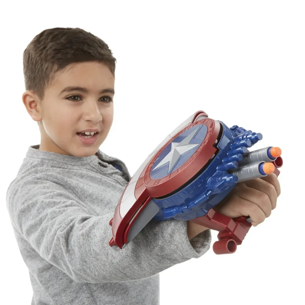 Косплей Капитан Америка щит мягкая пулевая установка nerf скрытый пистолет деформация костюм модное платье искусственное Аниме Реквизит для сценического шоу (art.: 3920c66c22c7a) - 3920c66c22c7a