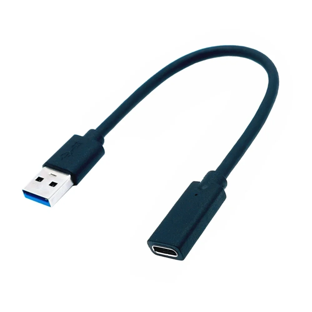 Штепсельная Вилка USB 0,2 типа C на штепсельную вилку USB 3,1 длиной 1 м, стандартный конвертер разъема типа А для телефонов Android