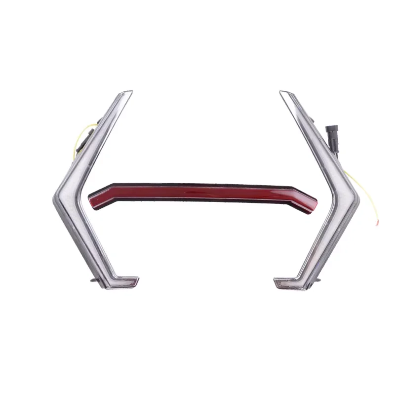 Для Polaris Rzr Xp 1000 Turbo Accent Fang Signature Light с указателем поворота и комплектом красных центральных задних фонарей 2884053