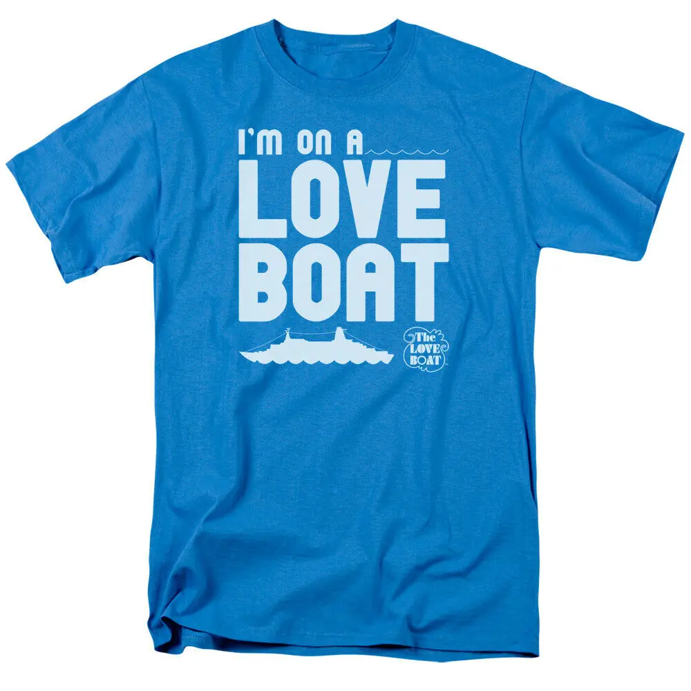 The Love Boat Im On A Футболка мужская Лицензированная Классическая ТВ Бирюза