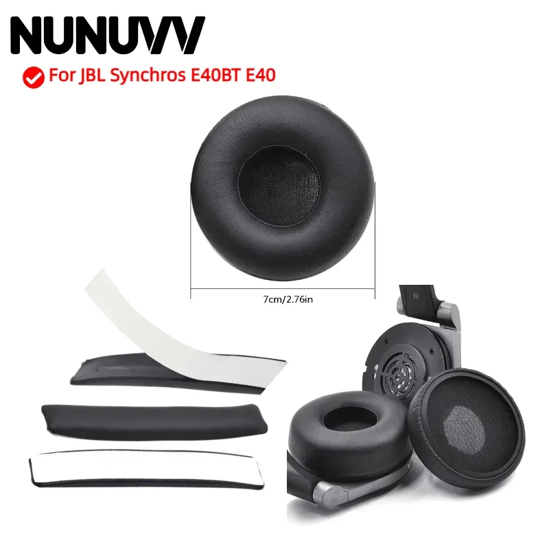 Сменные амбушюры для наушников JBL Synchros E40BT E40, ультра-мягкая губчатая подушка, запасные части для наушников