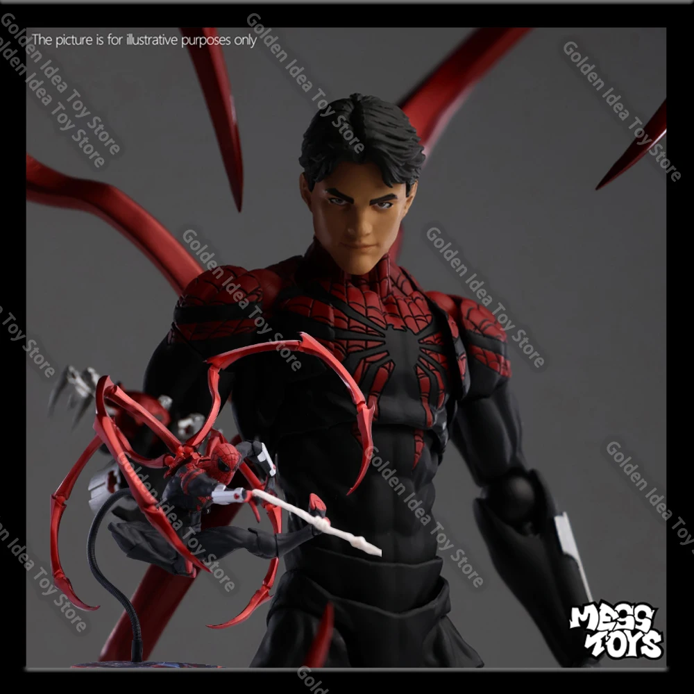2025 Mess Toys, улучшенная фигурка Человека-паука, Messtoys, Человек-паук, сосед, доктор, осьминог, Питер Паркер, аниме-игрушки, подарки