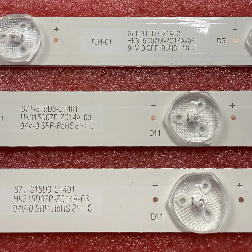 Фото Лента светодиодной подсветки для TI3208DLEDBH L32HE1 3BL-T6324102-01 4708-K320WD-A4211V11 KTC K320WD-A K320WD-B KTC №3