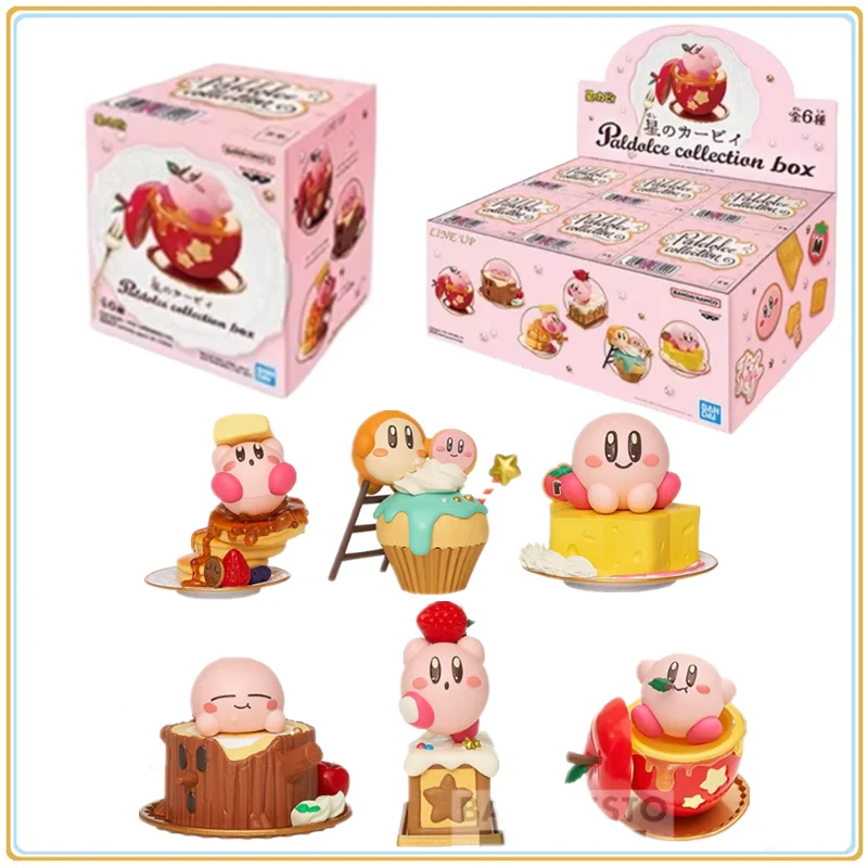 Оригинальный BANDAI BANPRESTO Kirby Dreamy Dessert Party Series слепая коробка аниме персонаж модель коллекция украшения для рабочего стола подарки