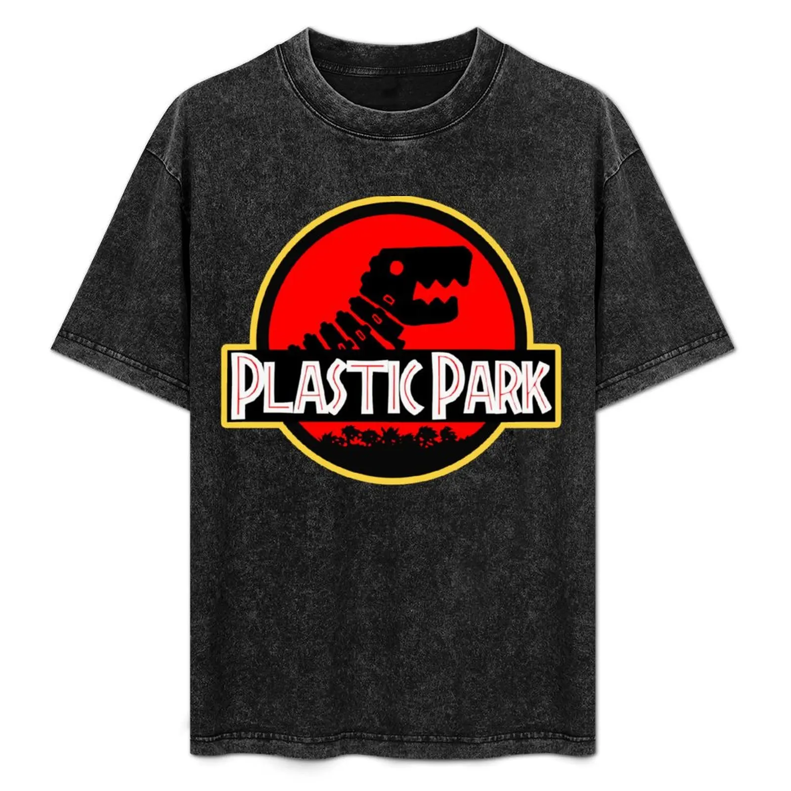 Пластиковая футболка с 3D принтом Park Flexi Rexi, модные рубашки для мальчиков, белая футболка для мужчин 100, ℅   хлопок