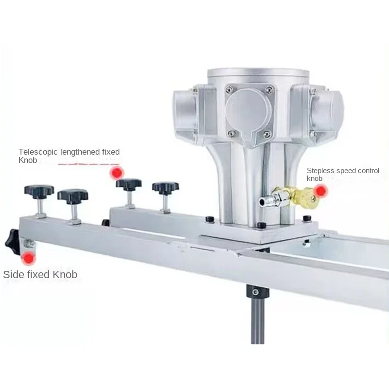 Фото Смеситель cen-сюрпризов Tangki IBC смеситель Fisk pneumatik 1-тонный смеситель барабан barel komersial 1000L dengan gantáb penyangga №2