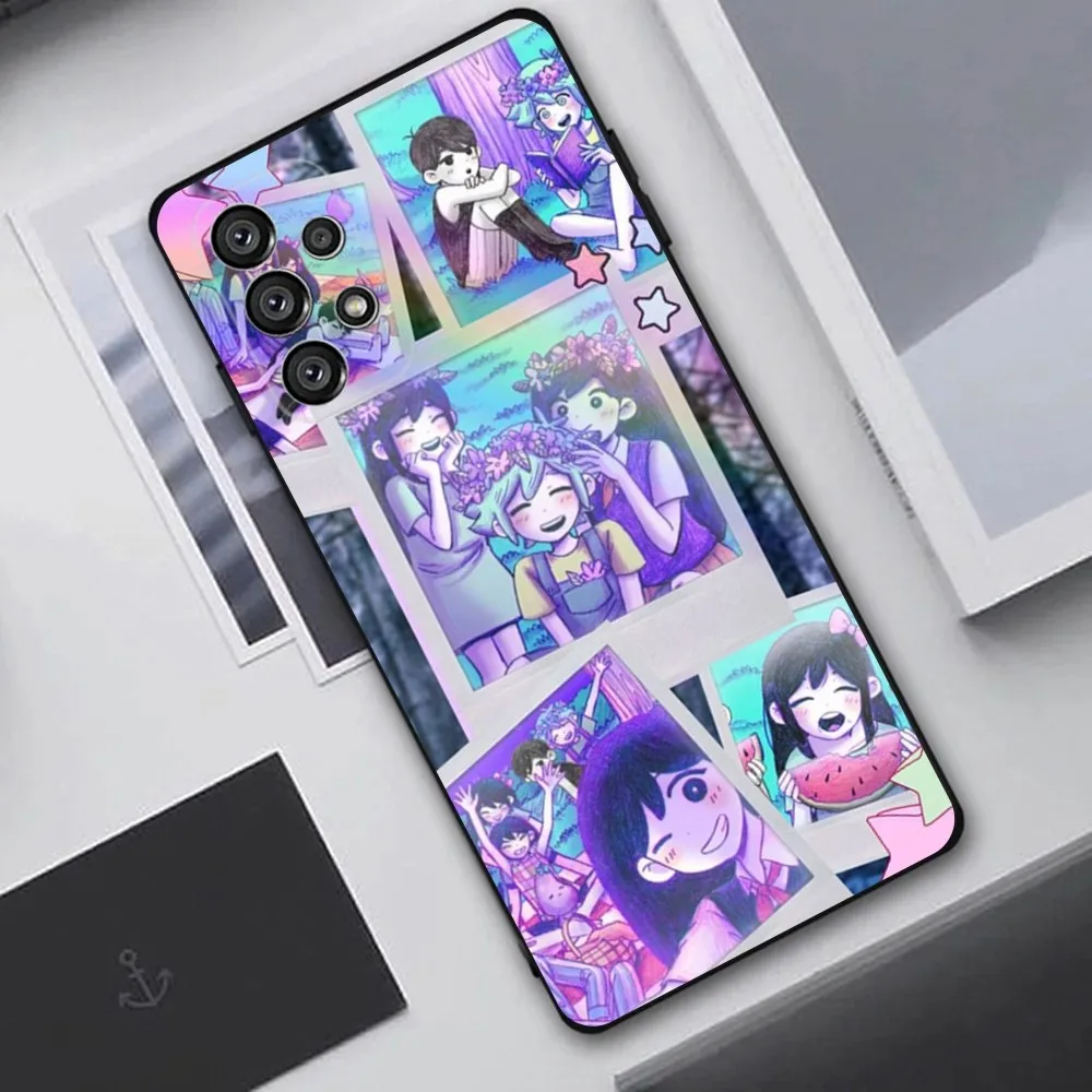 Фото Чехол для телефона O-Omori Game Fanart для Samsung Galaxy A20,A21s,A22,A31,A32,A52,A53,A72,73,A80,A91, мягкий черный Чехол №4