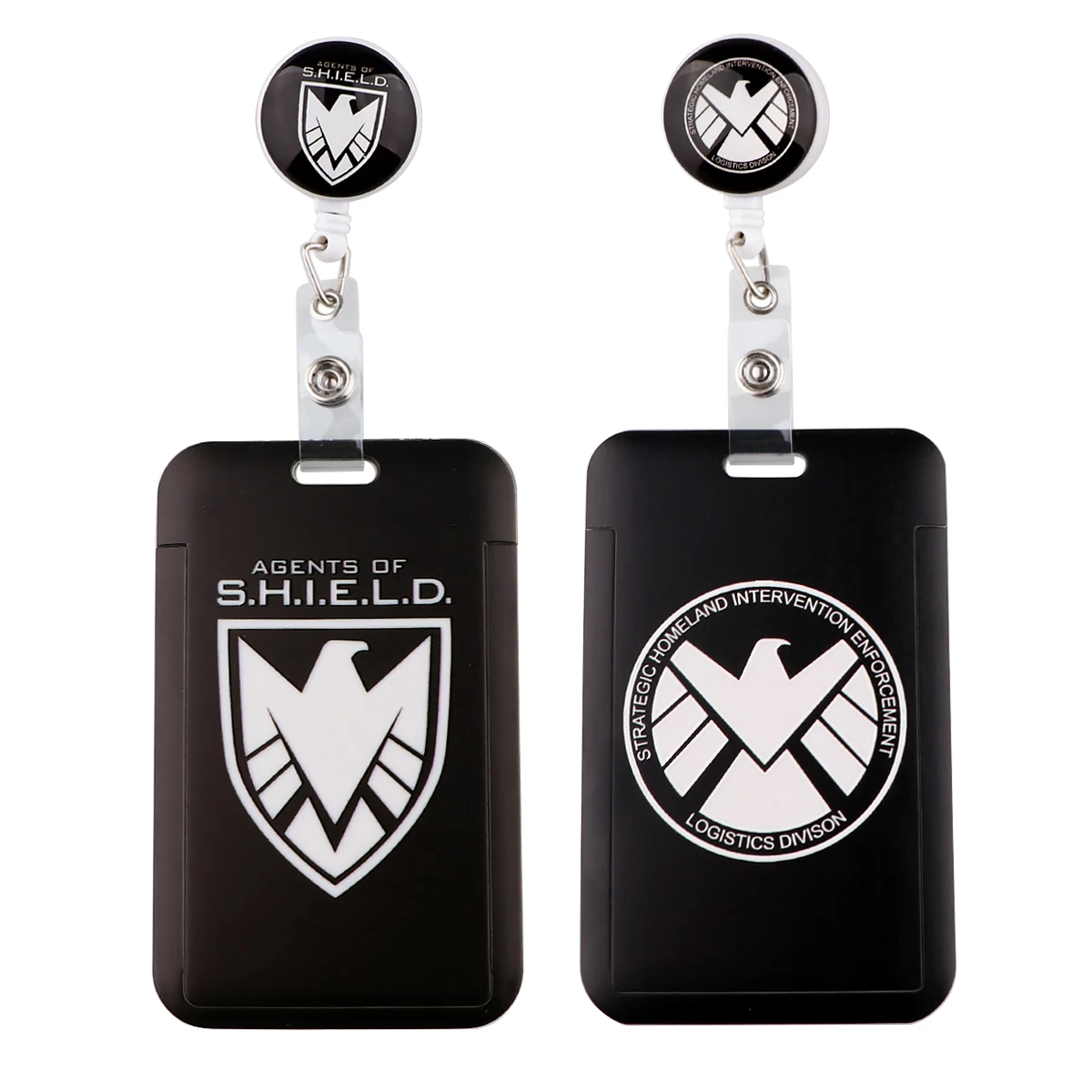 KKZ760 Cool Movie S.H.I.E.L.D. Брелок с выдвижным знаком для студентов, держатель для удостоверения личности с рисунком орла, подарки для поклонников