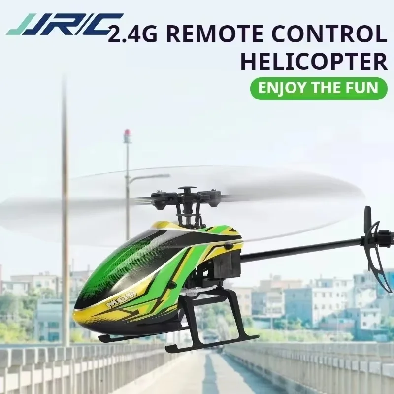 Взрывобезопасный Jjrc 2,4g дистанционное управление шестиосевой самостабилизирующийся высокий 4-канальный однолопастной вертолет 6-осевой гироскоп подарок для мальчика