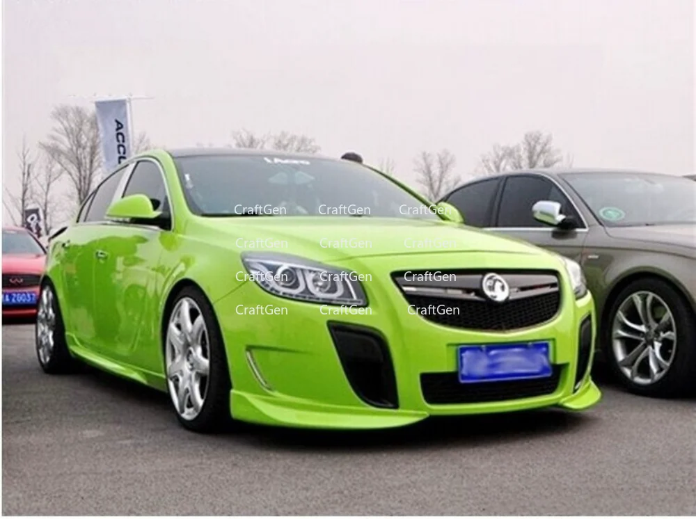 Фото Прочная карбоновая решетка переднего бампера для Opel Insignia Buick Regal GS 2014-2016 - алюминиевый внешний аксессуар №2