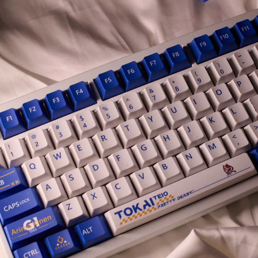 1 комплект колпачков Tokai Teio PBT DYE Subbed 142 клавиши Cherry Profile ISO Enter ANSI Layout KeyCaps толщиной 1,5 мм для механической клавиатуры (art.: 3920cb8de86f3) - 3920cb8de86f3