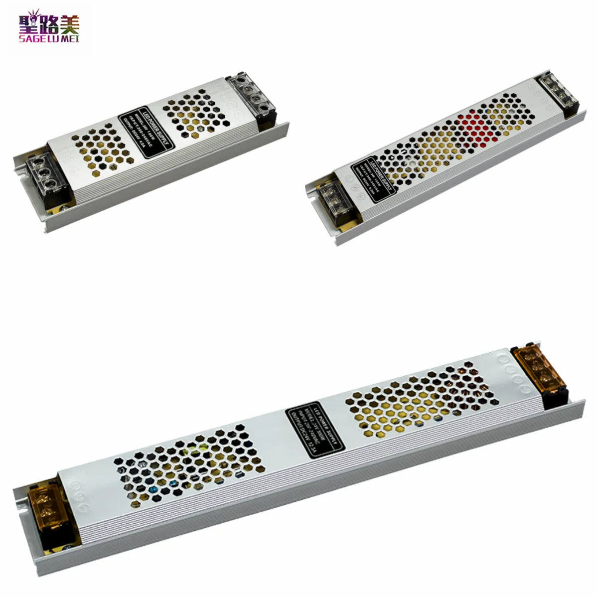 Ультратонкий Светодиодный источник питания DC 12V 24V осветительные трансформаторы 60W 100W 150W 200W 300W (art.: 3920c20fa597a) - 3920c20fa597a