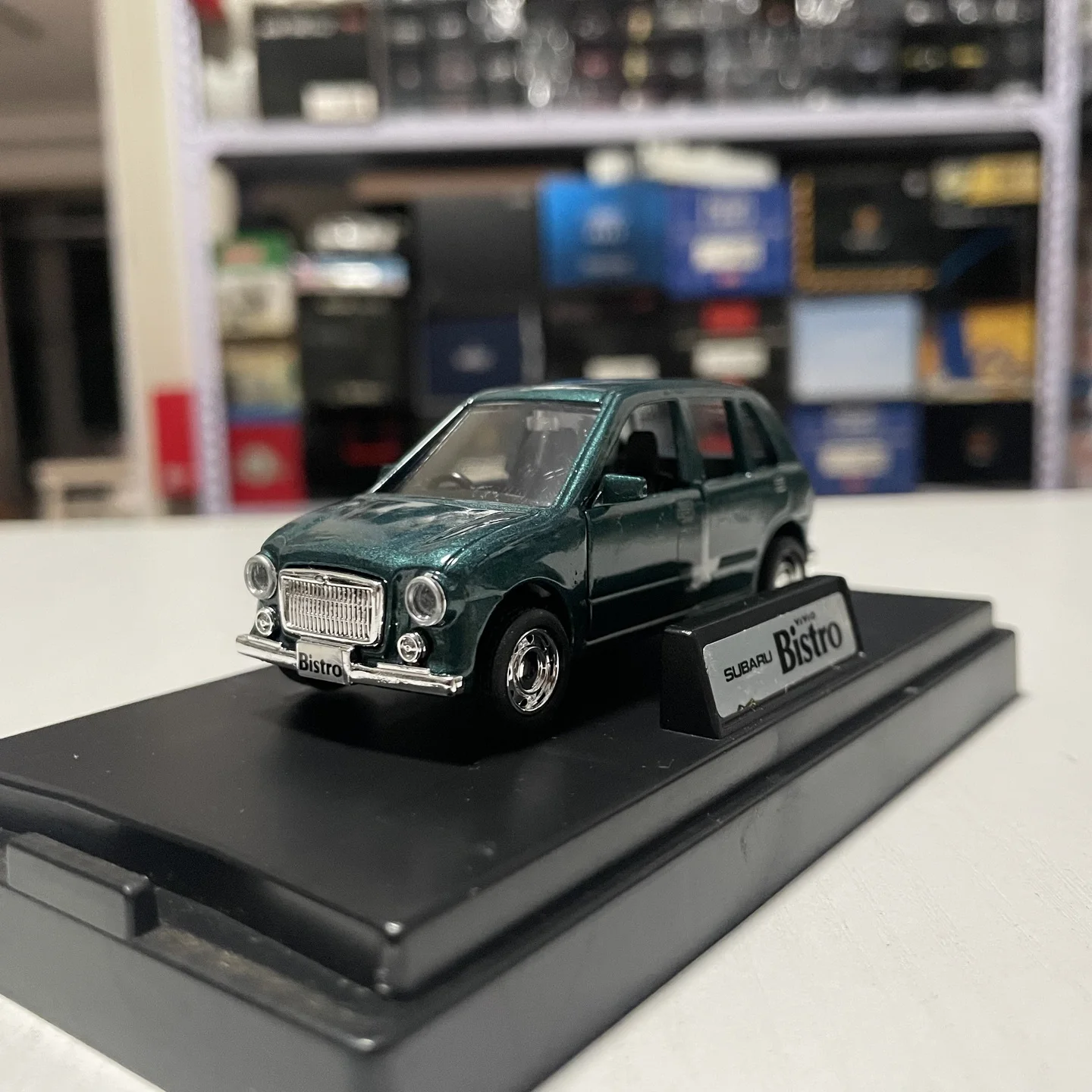 Mtech масштаб 1:43, литой под давлением сплав Subaru Vivio Bistro, 1995, игрушки, модель автомобиля, классика, ностальгия, подарки для взрослых, сувенир, статический дисплей