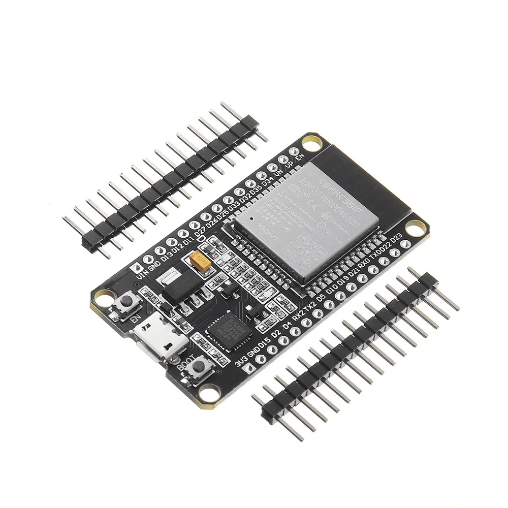Макетная плата ESP32 WiFi + bluetooth, сверхнизкое энергопотребление, Двухъядерные контакты без спайки, поддержка протокола LWIP, Freertos