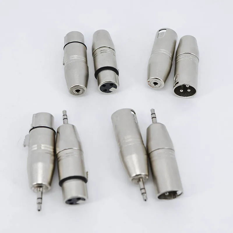 XLR 3-контактный разъем «папа-мама» на 3,5 мм «мама» Мужской 1/8 