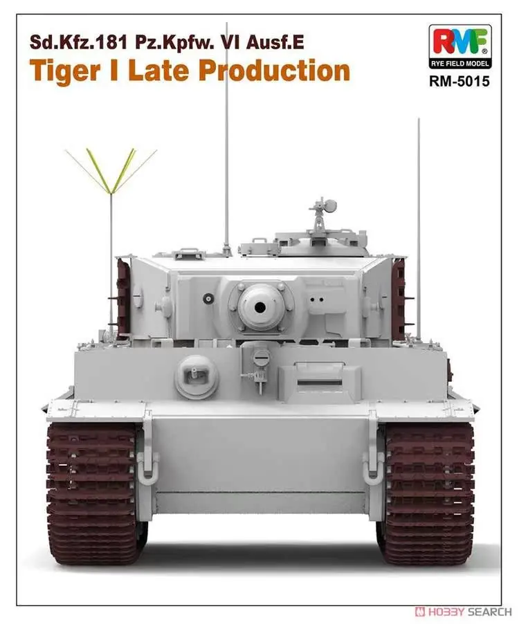 Фото Модель RFM RM5015 Масштаб 1/35, немецкий танк Sd.Kfz.181, комплект модели Tiger I Late Production №2
