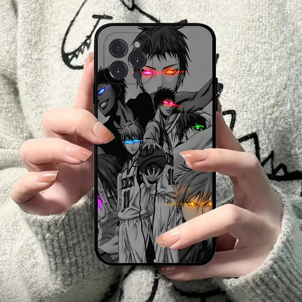 Фото Чехол для телефона Kurokos Basketball с аниме для iPhone 17, 16, 15, 14, 11, 12, 13, Mini Pro XS Max Plus, чехол Funda Shell №4