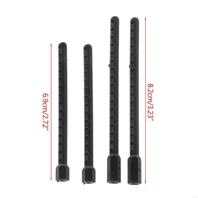 581F 4pcs пластиковый корпус после монтажа 1:10 для HSP 94123 94122 Модель CAR замена автомобиля
