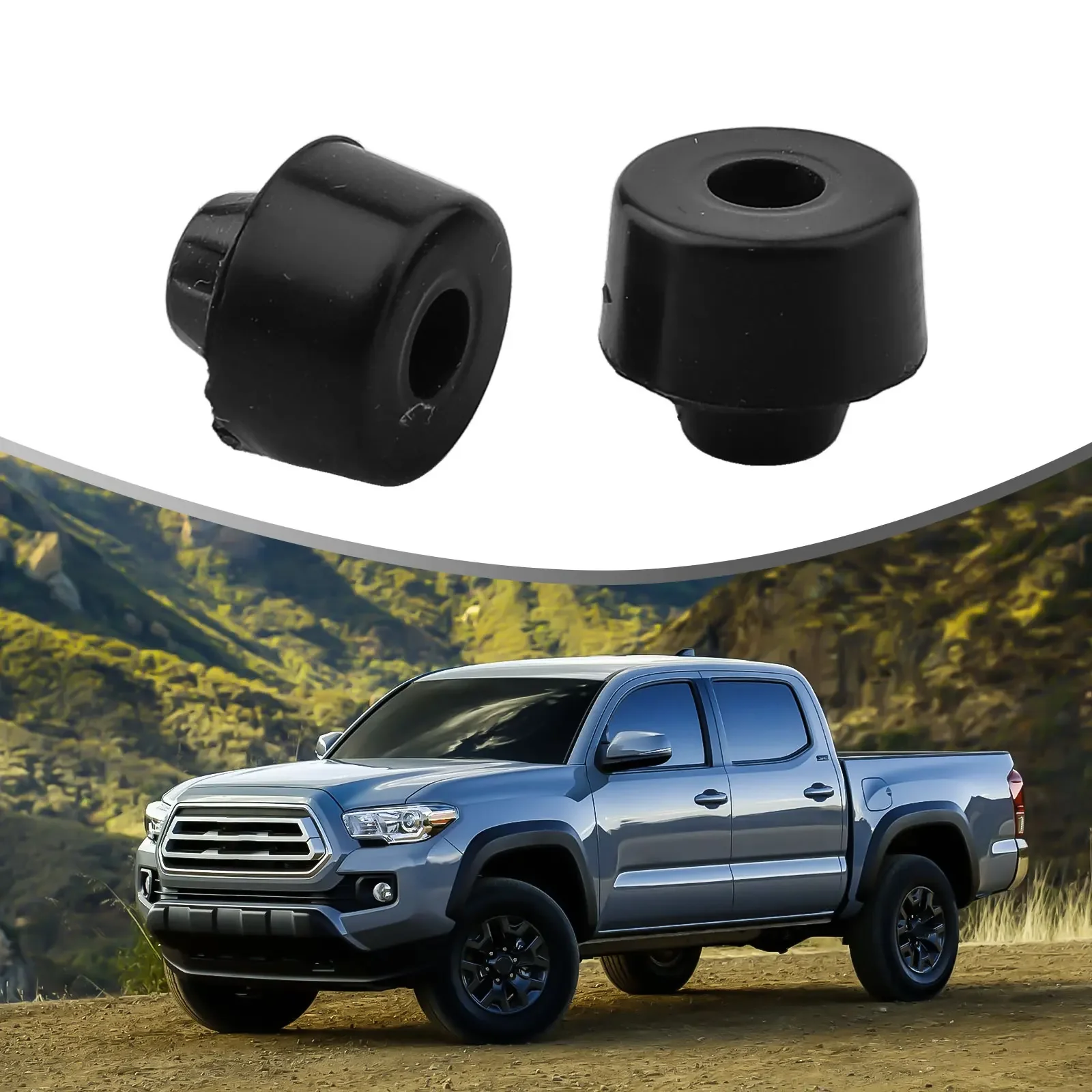 2 шт. для Toyota для Tacoma 2005-2022 для Tundra 2000-2021, крышка багажника автомобиля, заднее крепление, буферная подушка, резиновая