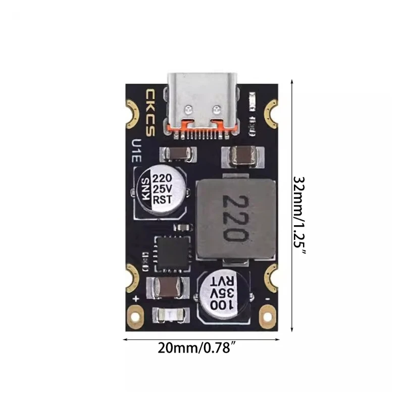 PD65W Модуль быстрой зарядки Тип C Поддержка интерфейса PD3.1 QC3.0 SCP PPS Адаптер быстрой зарядки телефона для телефона модуль (art.: 3920c939a3e9e) - 3920c939a3e9e