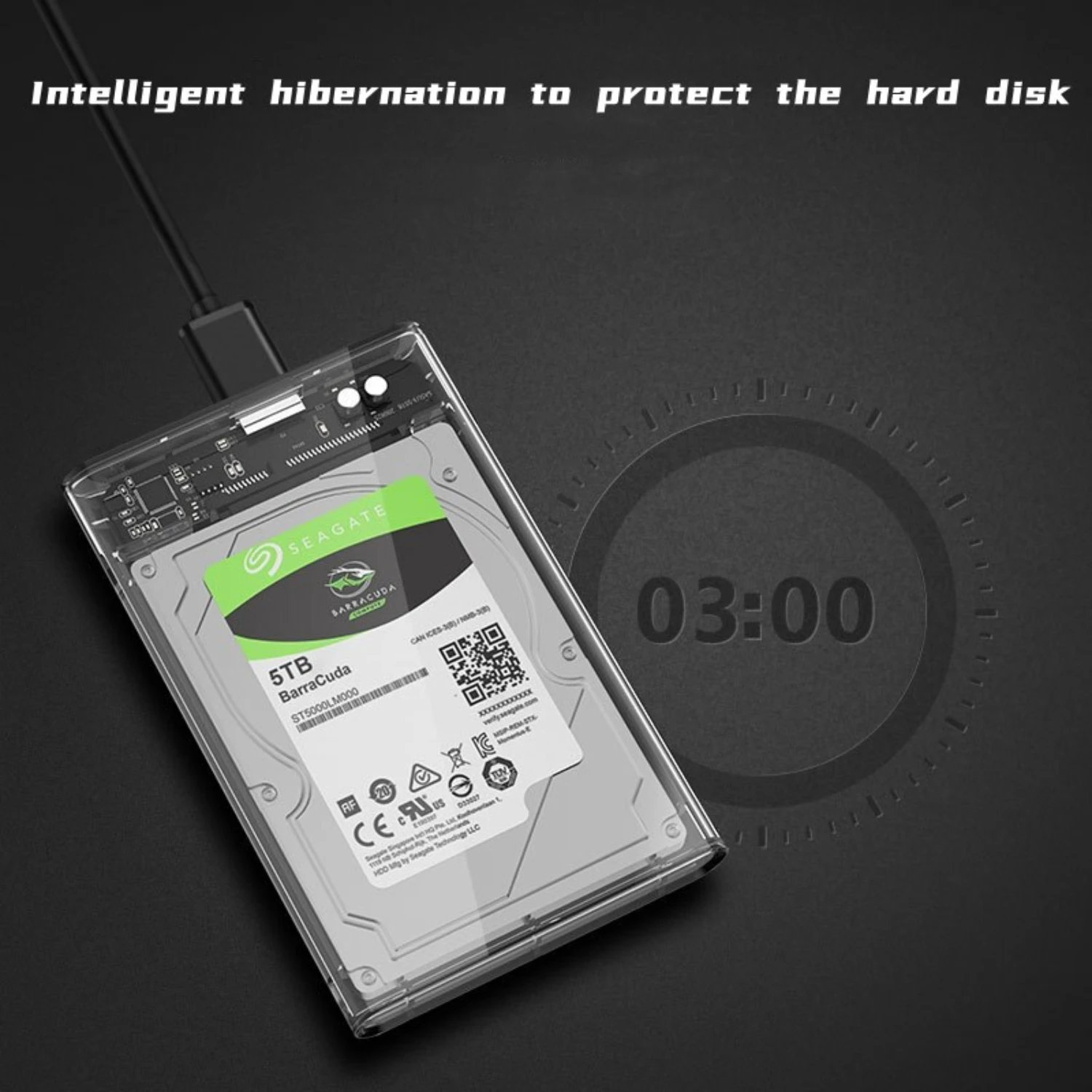 Фото Коробки для жесткого диска USB 3.0 — SATA III Корпус для жесткого диска 2,5-дюймовый корпус HDD SSD Внешний корпус Коробка для жесткого диска Внешний корпус для жесткого диска №5