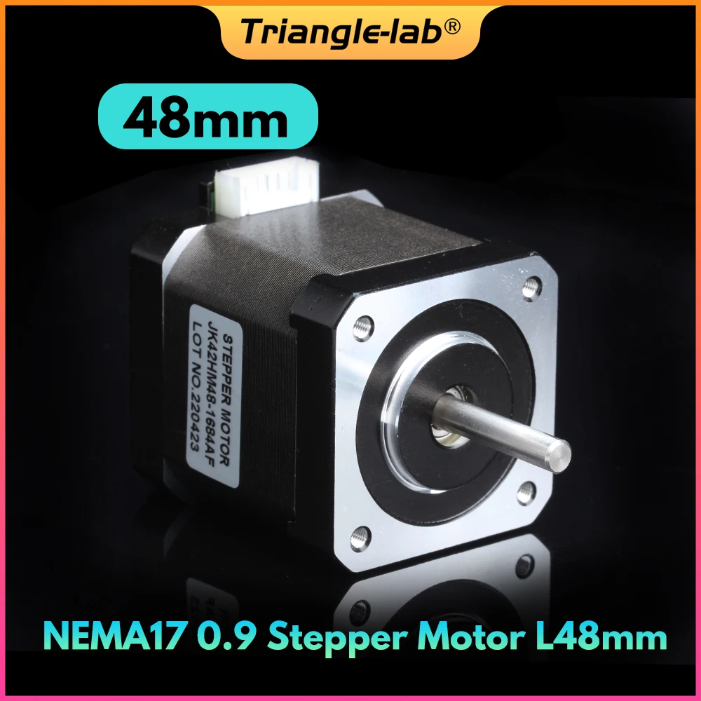 1 шт. Trianglelab Custom NEMA17 0,9 шаговый двигатель l48 мм для экструдера TITAN AQUA для экструдера 3D принтера 1,68 А