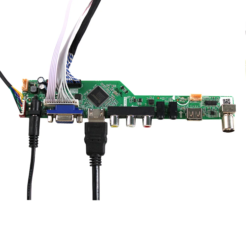 Фото Плата контроллера ЖК-дисплея HD-MI VGA AV USB и 17-дюймовый ЖК-экран G170ETN02.0 1280X1024 №2