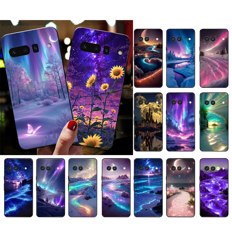 Чехол для телефона Magic Sceneary Aurora для Google Pixel 9A 9 Pro XL 8 7 6 Pro Pixel 8A 7A 6A 5A 4A Pixel 8 7 6 5 4