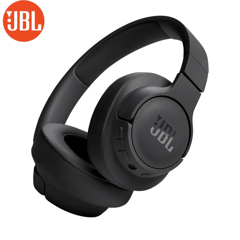 Оригинальные беспроводные Bluetooth-наушники JBL Tune 720BT с микрофоном, поддержка аккумулятора 75 часов, складное приложение с глубокими басами Электроника