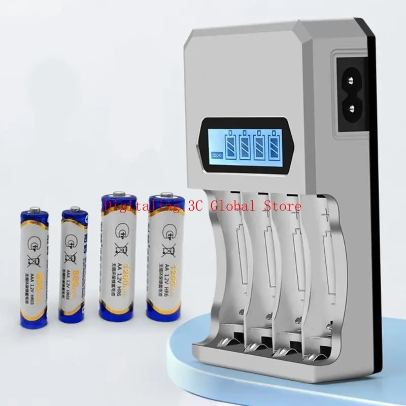Фото Fast Speed 4 Bay Actatue USB вход для батарей AA 3A NIMH NICD №2