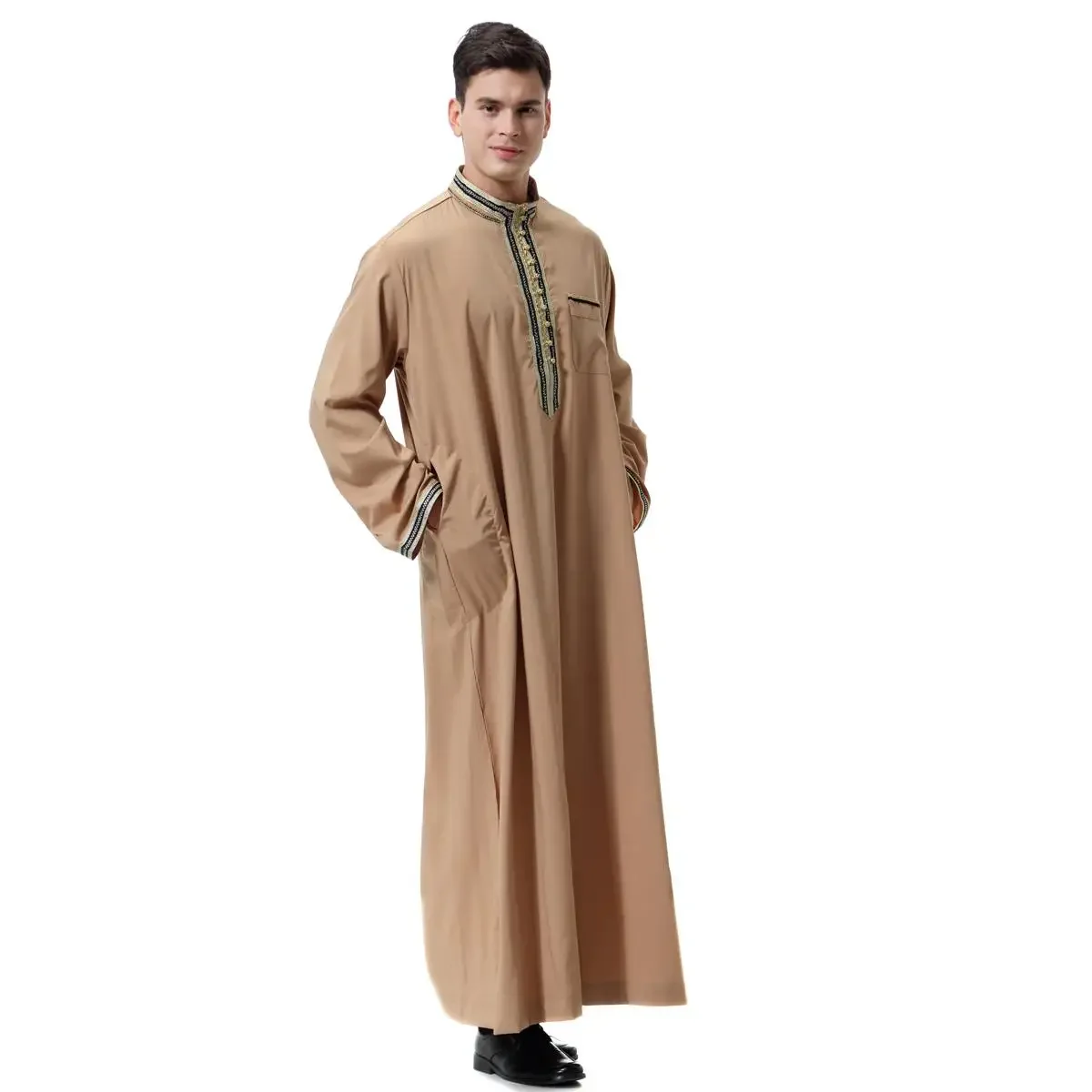 Фото Мусульманское платье Caftan Thoub Thobe, Абая, Юба, кафтан, ислам, салая, джалабия, Саудовская Аравия №5