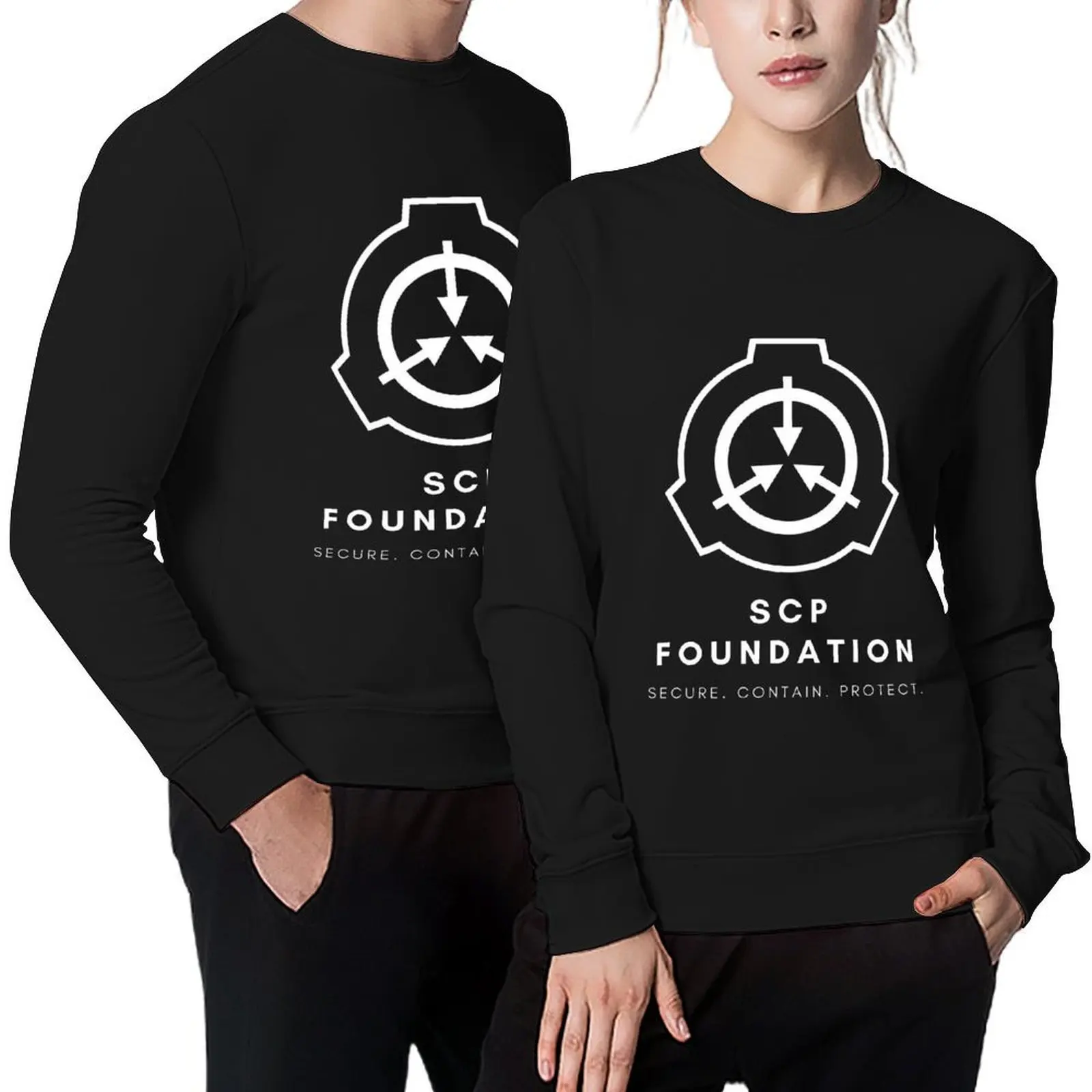 Scp Foundation большой логотип, пуловер высокого качества, мужское пальто, зимняя одежда, мужская толстовка, мужская толстовка