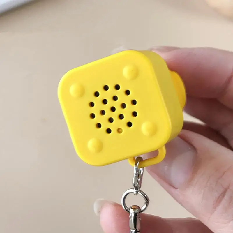 Фото Игрушка Duckling Quack Fidgety, клавиатура с уткой, регулятор, погремушка, кнопка, звуковой брелок, декоративный рюкзак №4