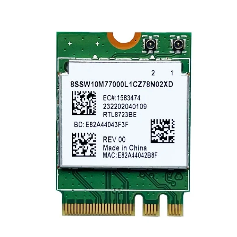 RTL8723BE Realtek Wifi карта 300 Мбит/с NGFF/M.2 802,11/B/G/N беспроводная карта для DELL Asus Toshiba Acer HP Pavilion/Elitebook,Probook