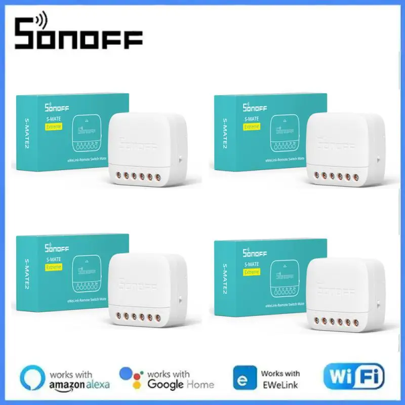 SONOFF S-MATE2 Extreme Switch Mate EWeLink-дистанционное управление через умный переключатель для умного дома Comtrol через Alexa Google Home IFTTT