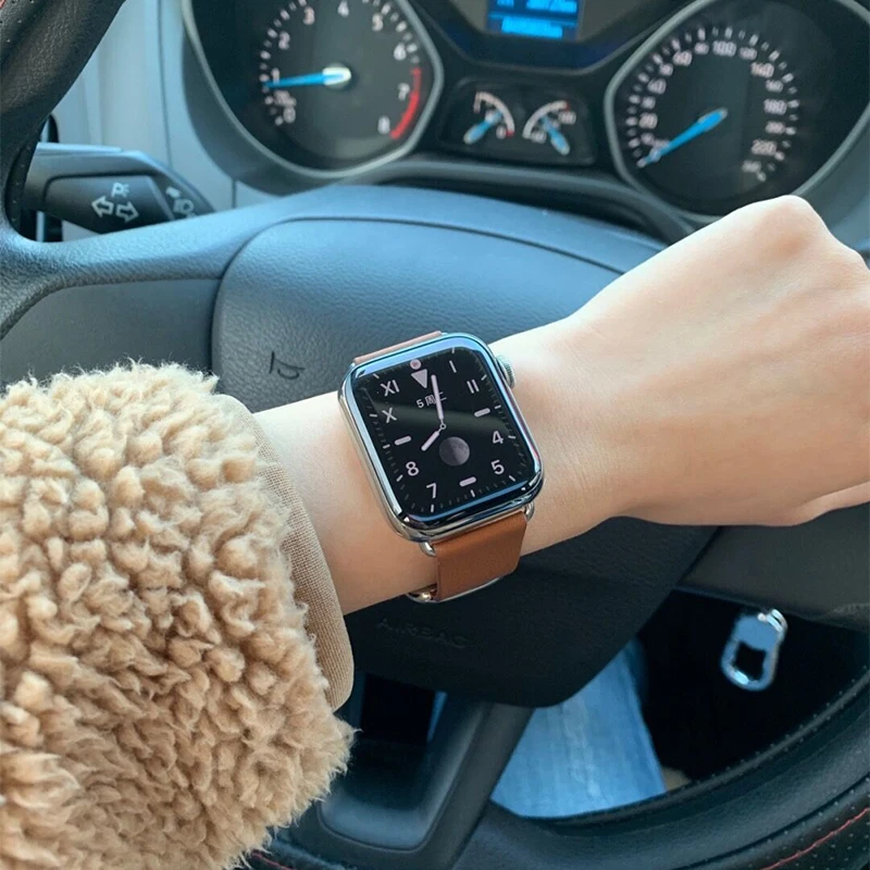Фото Чехол для Apple Watch Ultra 49 мм 9 8 7 41 мм 45 мм, чехол из ТПУ, защитный бампер, аксессуары iwatch series 6 5 SE 44 мм 40 мм 42 мм 38 мм №4