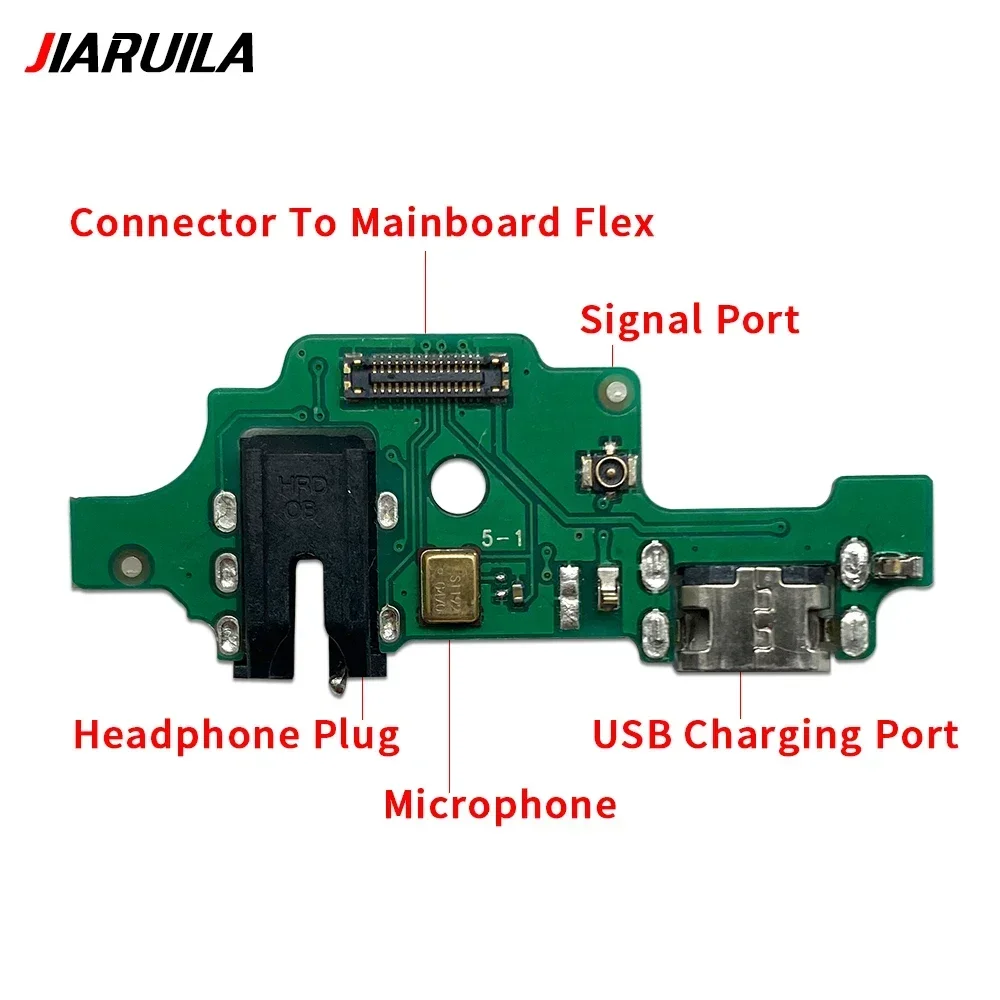 Фото Fast Charger USB Dock Charging Dock Port Board With Microphone Flex For Infinix Hot 6X 7 Pro 11 12 20S Note 10 11 12 30 Smart 6 №3