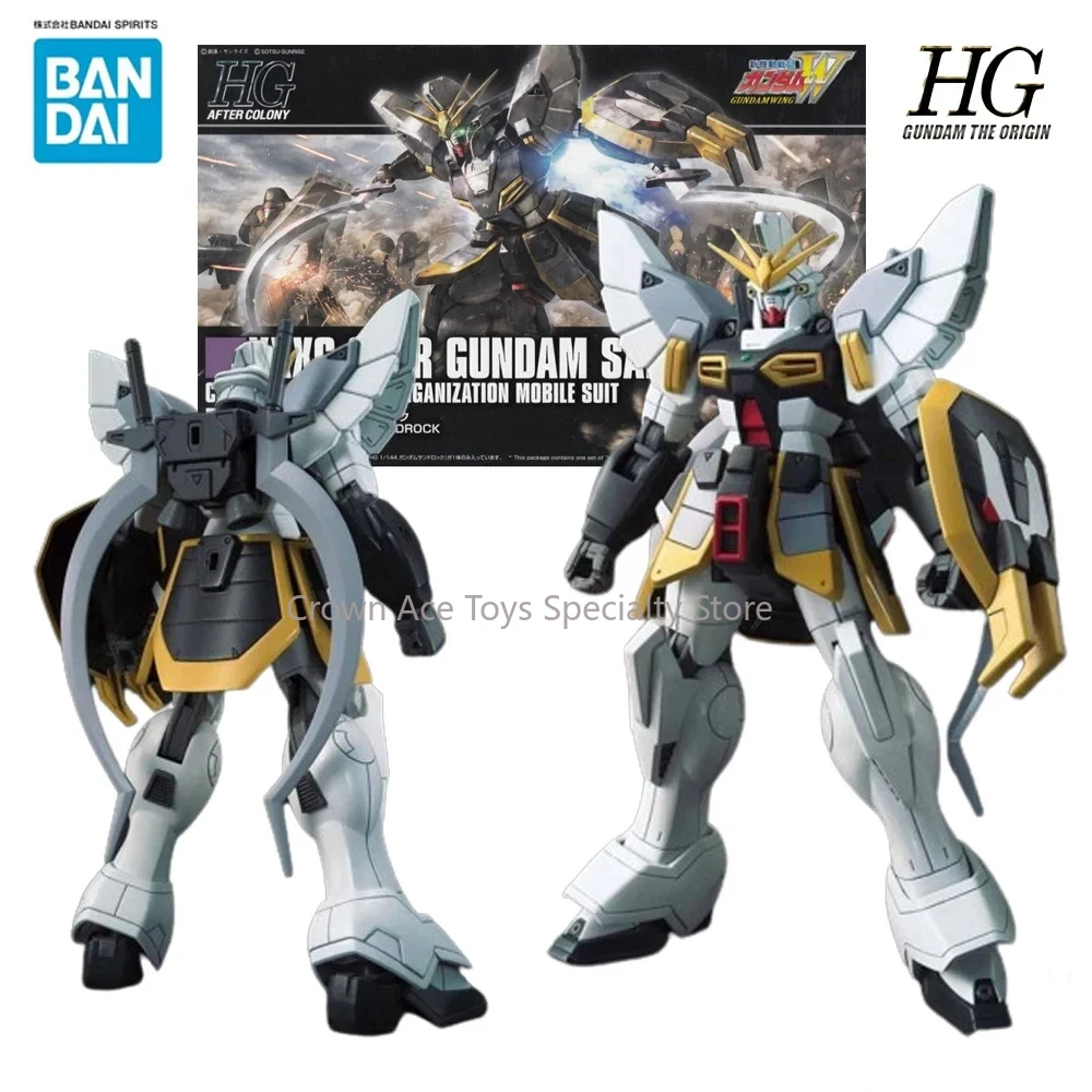 Набор моделей BANDAI GUNDAM HGUC AFTER Gallery 228 - XXXG-01SR GUNDAM SANDROCK, подвижные сборные фигурки манги, модные игрушки, куклы в подарок