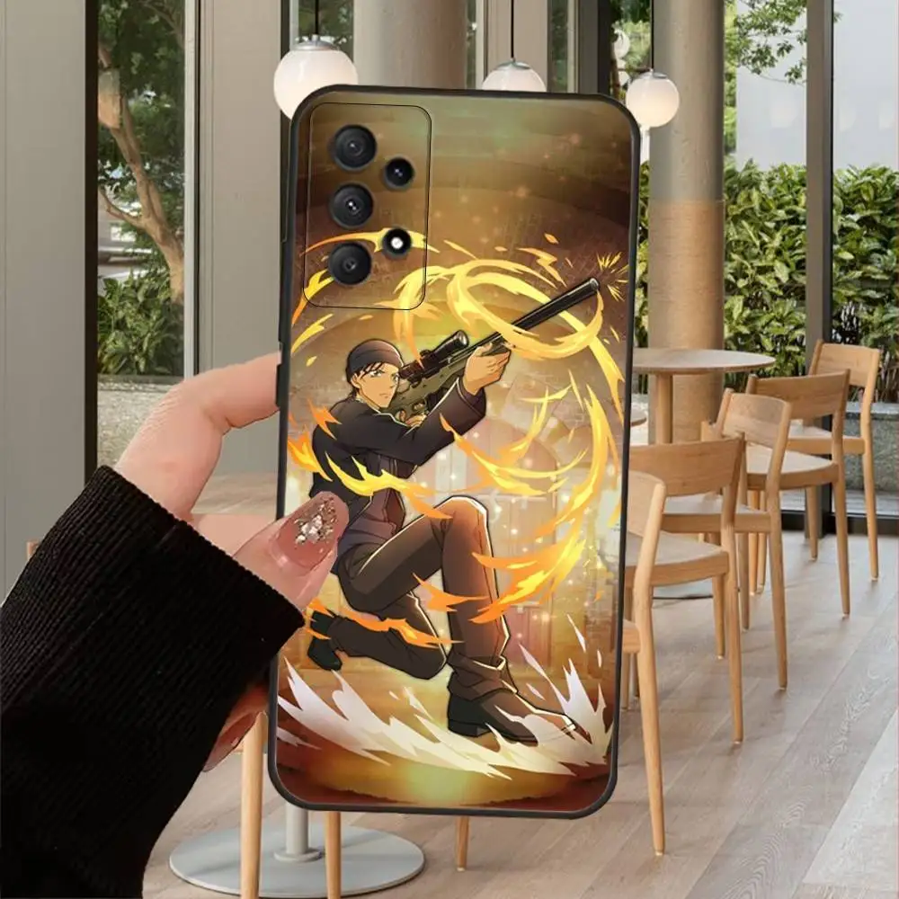 Чехол для телефона Shuichi A-Akai для Samsung Galaxy A13, A21s, A22, A31, A32, A52, A53, A71, A80, мягкий черный корпус (art.: 3920d048b3a8e) - 3920d048b3a8e