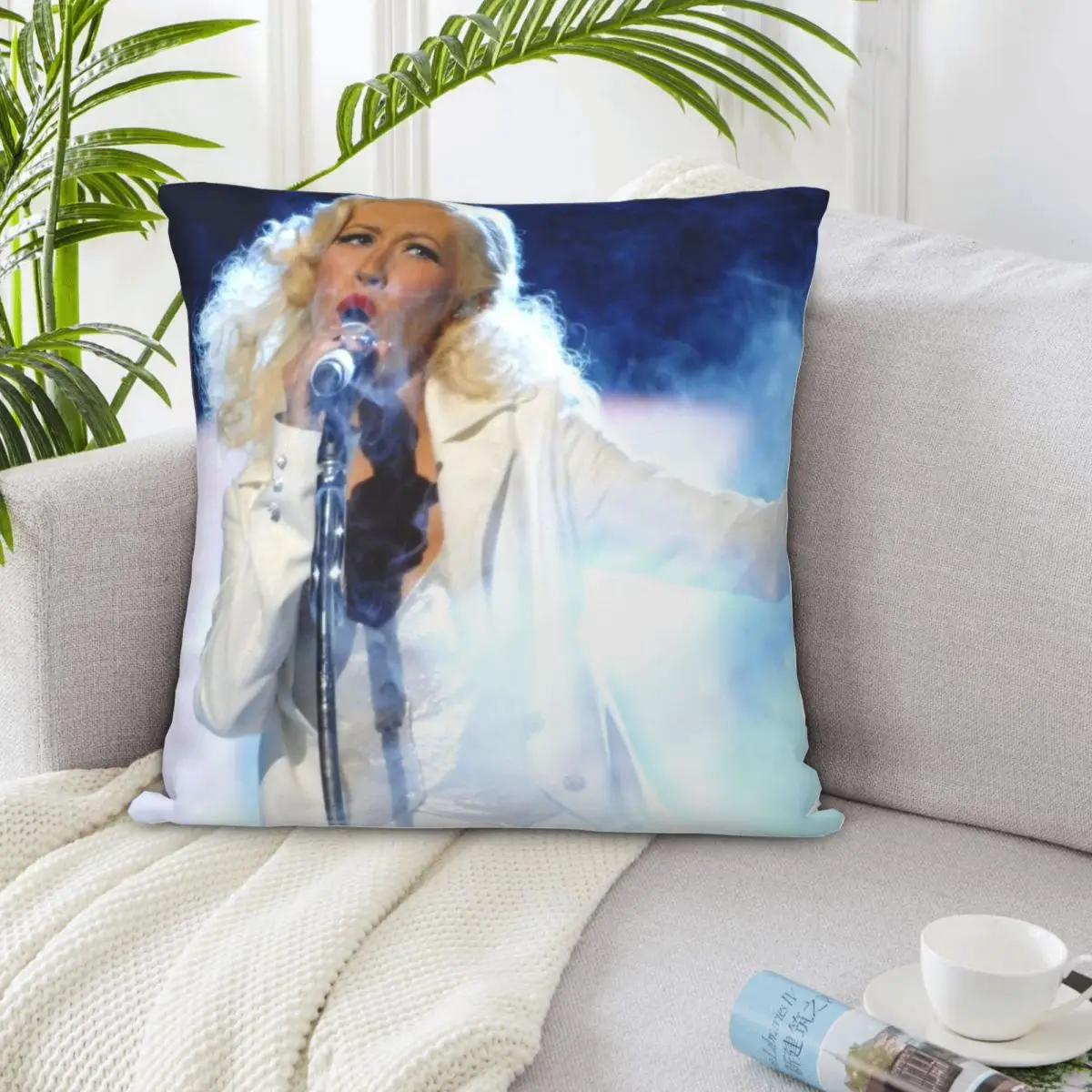 Christina Aguilera Singer 00732, чехол для дивана, наволочка, наволочка 45X45, наволочка Dakimakura, наволочка