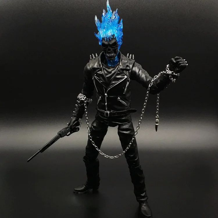 Фото Marvel Призрачный гонщик 23 см BJD шарнирная ПВХ фигурка модели игрушки №2